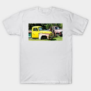 Old Yellow Farm Truck T-Shirt